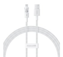 Baseus Gem USB ir IP 2,4A greitojo įkrovimo kabelis 1 m balta