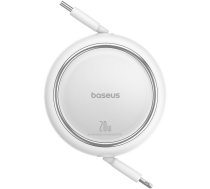 Baseus Free2Pull - 20 W USB-C į Lightning ištraukiamas kabelis, 1 m (baltas)