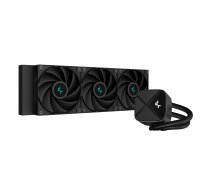 DeepCool LS720S Zero Dark Universalus skystinis aušintuvas 12 cm, juodas