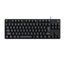 Logitech G G413 TKL SE klaviatūra Žaidimams USB QWERTY JAV tarptautinė versija Juoda