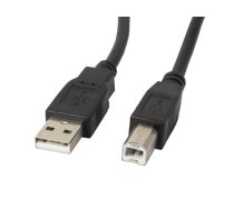 Lanberg CA-USBA-11CC-0018-BK USB 2.0 kabelis 1,8 m USB B Juodas