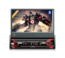 Audiocore AC9100 radijo imtuvas automobilis skaitmeninis juodas, raudonas