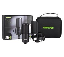 Shure SM4-K-KIT - kondensatorinis mikrofonas su priedais