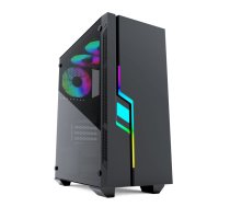 Gembird ATX Fornax 2000 RGB dėklas, juodas