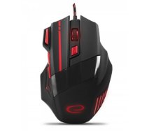 Esperanza EGM201R kompiuterio pelė USB A tipo Optinis 2400 DPI Dešinės rankos