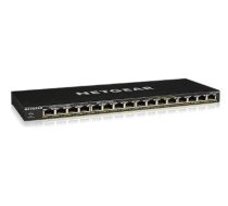 NETGEAR GS316P Ne-valdomas Gigabit Ethernet komutatorius su PoE