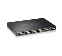 Zyxel GS2220-50HP-EU0101F Valdomas L2 Gigabit Ethernet PoE Juoda