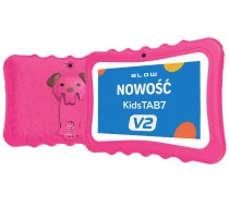 Tablet KidsTAB7 V2 BLOW 4/32GB su Rausvu Etui