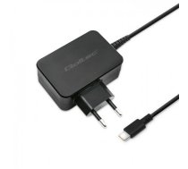 Qoltec 65W Įkroviklis 5-20V 3-3.25A USB-C PD Juodas