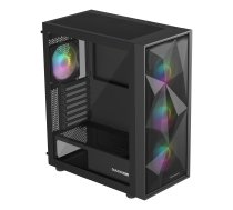 GENESIS Diaxid 605 ARGB Midi Tower Juoda