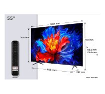 TCL P8K 55P8K Televizorius 139,7 cm (55") 4K Ultra HD Smart TV