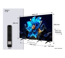 TCL P7K 75P7K Televizorius 190,5 cm (75") 4K Ultra HD Smart TV
