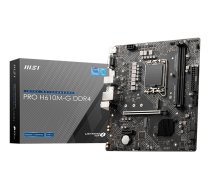 MSI PRO H610M-G DDR4 MicroATX pagrindinė plokštė