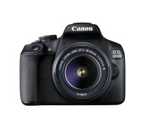 Canon EOS 2000D + EF-S 18-55 IS II + VUK (krepšys + 16GB kortelė)