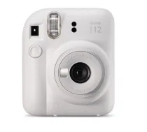 Fujifilm Instax Mini 12 momentinė kamera su 10 blizgių nuotraukų (balta)