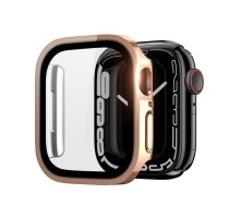 LCD apsauginis stikliukas/dėklas Dux Ducis Hamo Apple Watch 45mm rožinis