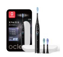 Oclean X Pro 20 dantų šepetėlio rinkinys - juodos spalvos