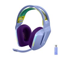 Logitech G733 belaidis žaidimų ausinės (lilac)