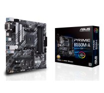ASUS Prime B550M-A/CSM AMD B550 AM4 lizdas micro ATX