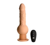XR Brands Passion Pounder Remote Controlled Thrusting Machine 24cm Beige