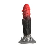 XR Brands Count Cockula Silicone Model Red/Black 9in Suction Base