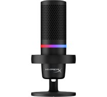 HyperX DuoCast USB Mikrofonas Juodas su RGB Apšvietimu