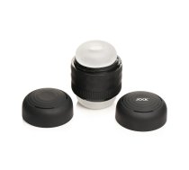 XR Brands Tightening Tunnel Black Adjustable Intimate Device 4.7in