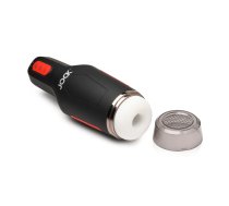 XR Brands Sucking & Vibrating Intimate Device 15X Black Rechargeable