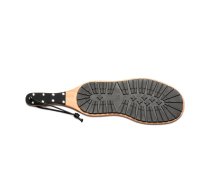 XR Brands Master Series Tread Boot Paddle Black 18.1" Anatomic Handle
