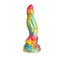 XR Brands Majestic Merman Silicone Fantasy Model, Rainbow, 26 cm