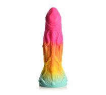 XR Brands Shape Shifter Alien Silicone Model with Suction Base, Multicolor