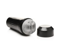 XR Brands Predator Intimate Grey Machine with Adjustable Suction