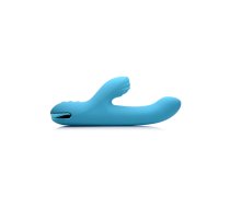 XR Brands 5 Star Rabbit Silicone Intimate Device Pink Waterproof