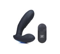 XR Brands P-Thump Tapping Prostate Device 7 Modes Remote Control Black