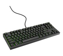 GENESIS Thor 404 TKL žaidimų klaviatūra USB QWERTY Juoda