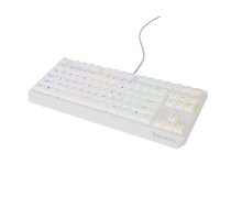 GENESIS Thor 230 TKL žaidimų klaviatūra USB + RF Wireless + Bluetooth QWERTY Balta