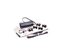 XR Brands Bow Tie Bondage Set with Elegant Carry Bag, Black & Red