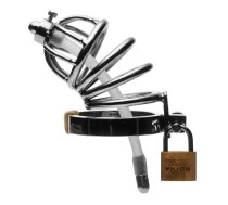 XR Brands Repressor Stainless Steel Intimate Retention System with Silicone Insert