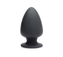 XR Brands Squeezable Flexible Plug Medium - Thermo-Reactive Silicone