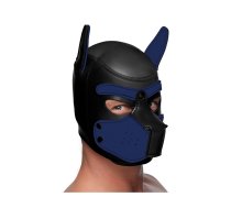 XR Brands Neoprene Puppy Hood Flexible Ears Black Mask