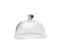 XR Brands Vagina Cylinder Large - Transparent Acrylic Anatomical Cup