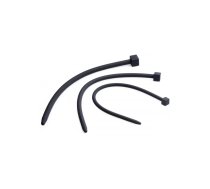 XR Brands Master Series Silicone Sounding Device Screw-On Luxury Black