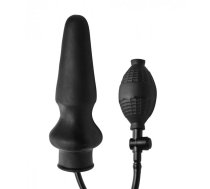 XR Brands Expand XL Inflatable Intimate Plug - Adjustable Size, Black