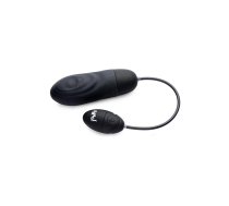 XR Brands Vibrating Silicone Bullet Intimate Device Rechargeable Black