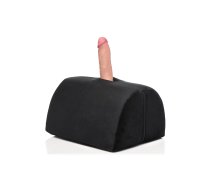 XR Brands Love Toy Cushion Black - Ergonomic High-Density Foam Support