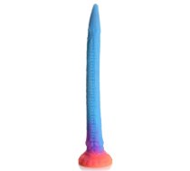 XR Brands Makara Silicone Snake Glow-in-the-Dark Model 40cm Multicolor