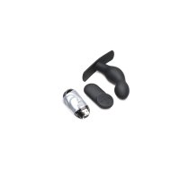 XR Brands P-Spot Plugger Silicone Prostate Plug with Harness & Remote