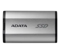 ADATA SD810 2 TB C tipo USB 3.2 Gen 2x2 Juoda, Sidabras