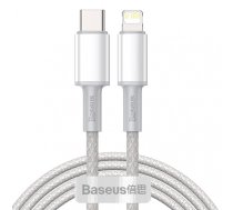 Baseus USB-C iki Lightning kabelis, 20W, 2m, baltas