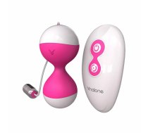 Nalone Miu Miu Kegel Trainer & Vibrating Massager, Silicone, Remote, Pink